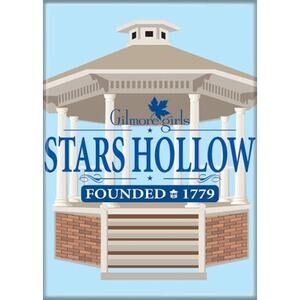 Gilmore Girls Stars Hollow Magnet 2.5" x 3.5"